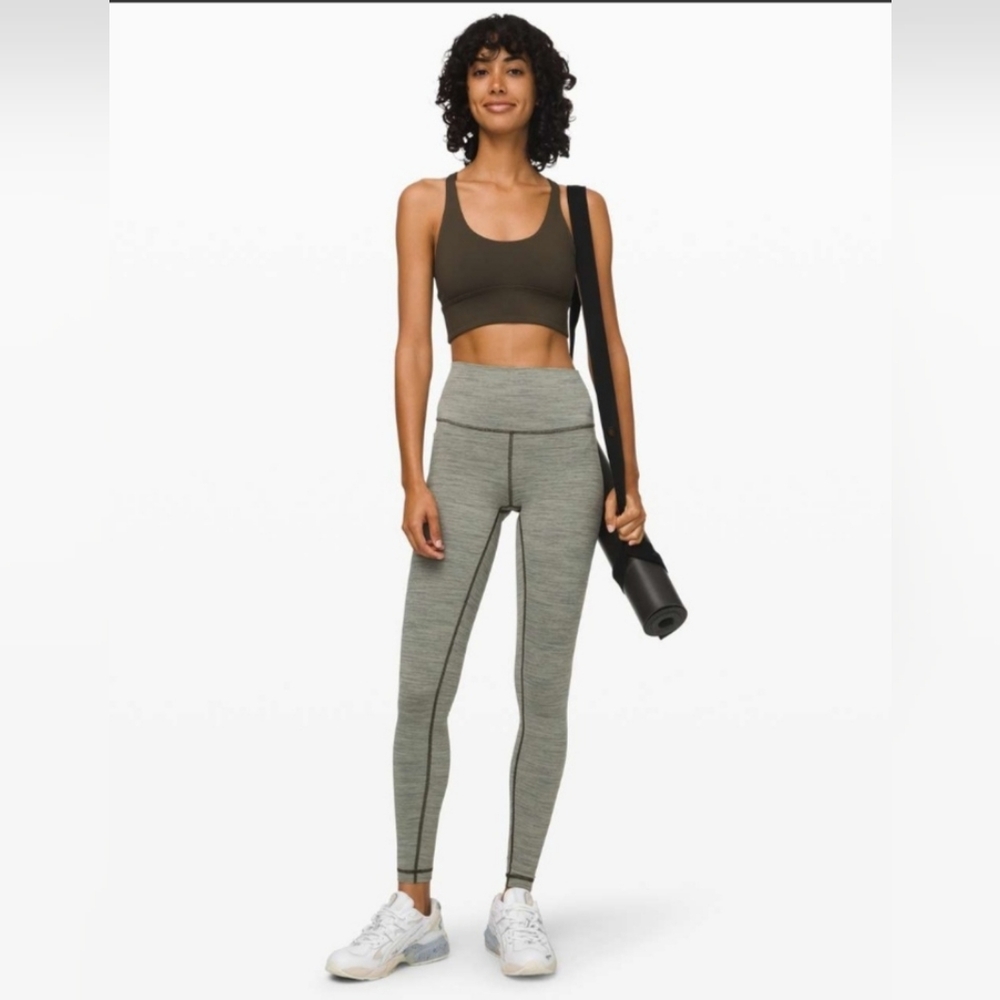 Lululemon Wunder Under High Rise Tight 28" *LuxtremeWee Are From Space Sage 12